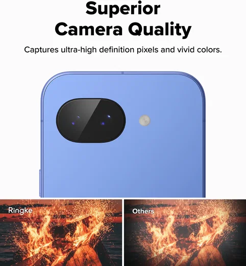 Ringke Camera Tempered Glass Google Pixel 10a Camera Protector 2-Pack afbeelding 9