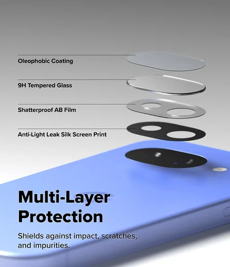 Ringke Camera Tempered Glass Google Pixel 10a Camera Protector 2-Pack afbeelding 8