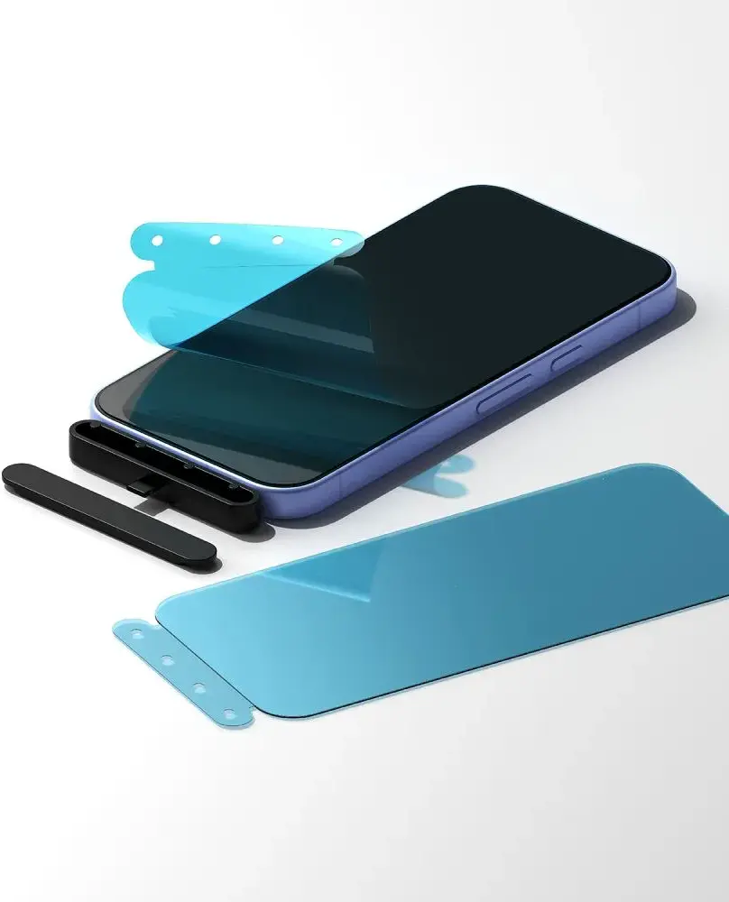 Ringke Google Pixel 10a  Screen Protector Tempered Glass 2-Pack afbeelding 3
