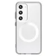 Samsung Galaxy S23 Plus Hoesje MagSafe Backcover Semi-Transparant & Wit afbeelding 2