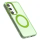Samsung Galaxy S23 Plus Hoesje MagSafe Backcover Semi-Transparant & Groen afbeelding 8