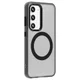 Samsung Galaxy S23 Hoesje MagSafe Backcover Semi-Transparant & Zwart afbeelding 6