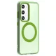 Samsung Galaxy S23 Hoesje MagSafe Backcover Semi-Transparant & Groen afbeelding 6