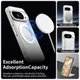 Google Pixel 10 / 10 Pro Hoesje MagSafe Backcover Semi-Transparant & Wit afbeelding 6