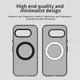 Google Pixel 9a Hoesje MagSafe Backcover Semi-Transparant & Zwart afbeelding 8