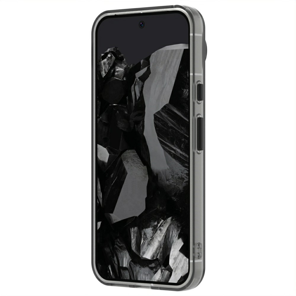 Google Pixel 9 / 9 Pro Hoesje MagSafe Backcover Semi-Transparant & Zwart afbeelding 7