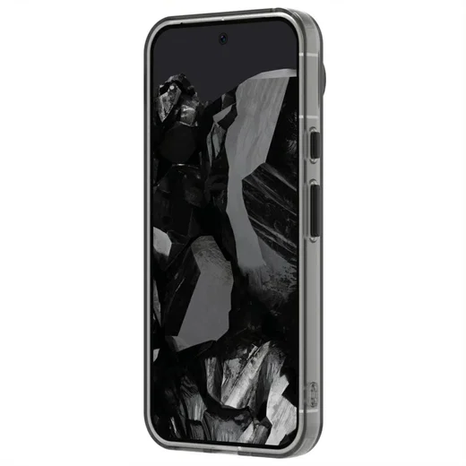 Google Pixel 9 / 9 Pro Hoesje MagSafe Backcover Semi-Transparant & Zwart afbeelding 7