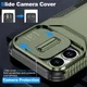 Apple iPhone 17 Hoesje Camera Slider Back Cover Schokbestendig Groen afbeelding 3