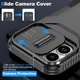 Apple iPhone 17 Hoesje Camera Slider Back Cover Schokbestendig Zwart afbeelding 5