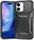 Apple iPhone 17 Hoesje Camera Slider Back Cover Schokbestendig Zwart afbeelding 2