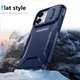 Apple iPhone 17 Hoesje Camera Slider Back Cover Schokbestendig Blauw afbeelding 8