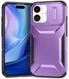 Apple iPhone 17 Hoesje Camera Slider Back Cover Schokbestendig Paars afbeelding 2
