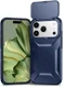 Apple iPhone 17 Pro Hoesje Camera Slider Back Cover Schokbestendig Blauw afbeelding 2