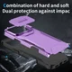 Apple iPhone 17 Pro Max Hoesje Camera Slider Back Cover Schokbestendig Paars afbeelding 8