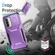 Samsung Galaxy A37 Hoesje Camera Slider Back Cover Schokbestendig Paars afbeelding 2