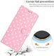 Apple iPhone 17 Hoesje Portemonnee Book Case Polka Dot Roze afbeelding 9