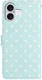 Apple iPhone 17 Hoesje Portemonnee Book Case Polka Dot Blauw afbeelding 11
