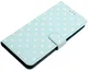 Apple iPhone 17 Hoesje Portemonnee Book Case Polka Dot Blauw afbeelding 8
