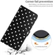 Apple iPhone 17 Hoesje Portemonnee Book Case Polka Dot Zwart afbeelding 9