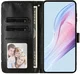 Apple iPhone 17 Hoesje Portemonnee Book Case Polka Dot Zwart afbeelding 6