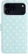 Apple iPhone 17 Pro Hoesje Portemonnee Book Case Polka Dot Blauw afbeelding 5
