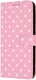 Apple iPhone 17 Pro Hoesje Portemonnee Book Case Polka Dot Roze afbeelding 8