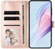 Apple iPhone 17 Pro Max Hoesje Portemonnee Book Case Polka Dot Roze afbeelding 11