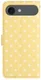 Apple iPhone Air Hoesje Portemonnee Book Case Polka Dot Geel afbeelding 3