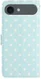 Apple iPhone Air Hoesje Portemonnee Book Case Polka Dot Blauw afbeelding 3