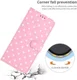 Apple iPhone Air Hoesje Portemonnee Book Case Polka Dot Roze afbeelding 12