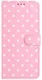 Apple iPhone Air Hoesje Portemonnee Book Case Polka Dot Roze afbeelding 5