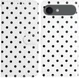 Apple iPhone Air Hoesje Portemonnee Book Case Polka Dot Wit