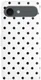 Apple iPhone Air Hoesje Portemonnee Book Case Polka Dot Wit afbeelding 5