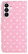 Samsung Galaxy S26 Hoesje Portemonnee Book Case Polka Dot Roze afbeelding 5