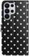 Samsung Galaxy S26 Ultra Hoesje Portemonnee Book Case Polka Dot Zwart afbeelding 4