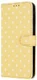 Samsung Galaxy S26 Ultra Hoesje Portemonnee Book Case Polka Dot Geel afbeelding 5