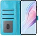 Samsung Galaxy S26 Ultra Hoesje Portemonnee Book Case Polka Dot Blauw afbeelding 10