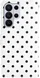 Samsung Galaxy S26 Ultra Hoesje Portemonnee Book Case Polka Dot Wit afbeelding 5