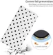 Samsung Galaxy S26 Ultra Hoesje Portemonnee Book Case Polka Dot Wit afbeelding 12