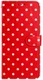 Samsung Galaxy S26 Ultra Hoesje Portemonnee Book Case Polka Dot Rood afbeelding 6