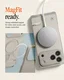 Spigen Classic LS MagFit iPhone 17 Pro Max Hoesje Magsafe Back Cover Beige afbeelding 4