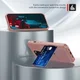 Apple iPhone 13 Pro Max Hoesje 3-in-1 Pasjes Portemonnee Back Cover Roze afbeelding 4