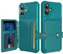 Apple iPhone 16 Plus Hoesje 3-in-1 Pasjes Portemonnee Back Cover Groen