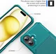 Apple iPhone 16 Plus TPU Back Cover met Kunstleren Wallet Groen afbeelding 6