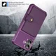 Apple iPhone 16 Plus Hoesje 3-in-1 Pasjes Portemonnee Back Cover Paars afbeelding 5