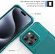 Apple iPhone 16 Pro Max Hoesje 3-in-1 Pasjes Portemonnee Back Cover Groen afbeelding 8