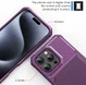 Apple iPhone 16 Pro Max Hoesje 3-in-1 Pasjes Portemonnee Back Cover Paars afbeelding 8