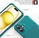 Apple iPhone 17 Hoesje 3-in-1 Pasjes Portemonnee Back Cover Groen afbeelding 9