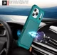 Apple iPhone 17 Pro Hoesje 3-in-1 Pasjes Portemonnee Back Cover Groen afbeelding 8