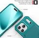 Apple iPhone 17 Pro Hoesje 3-in-1 Pasjes Portemonnee Back Cover Groen afbeelding 9